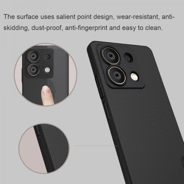 Nillkin Xiaomi Redmi Note 13 5G Deksel Super Frosted Shield Blå