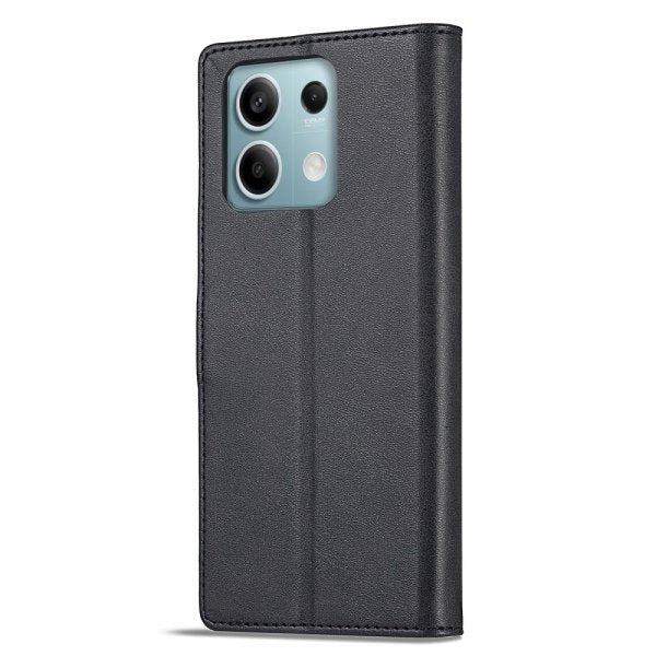 Lc.Imeeke Xiaomi Redmi Note 13 Pro 5G Etui med Kortlomme stativfunksjon Svart