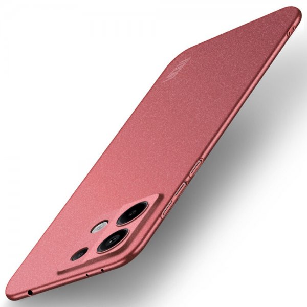 Mofi Xiaomi Redmi Note 13 Pro 5G Deksel Matte Shield Rød