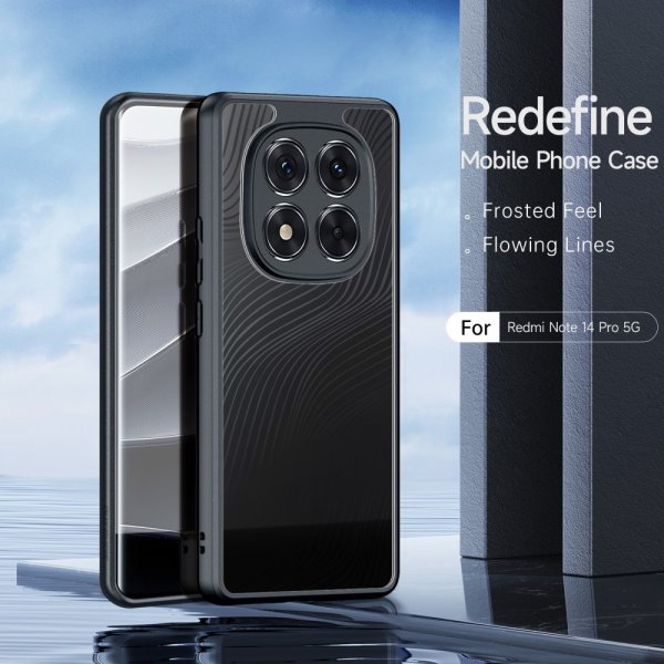 Dux Ducis Xiaomi Redmi Note 14 Pro 5G Deksel Aimo Series Svart