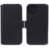 iPhone 12 Pro Max Etui Essential Leather Kortlomme Raven Black