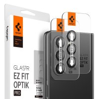 Samsung Galaxy Z Fold 5 Linsebeskyttelse GLAS.tR EZ Fit Optik Pro 2-pakning Svart