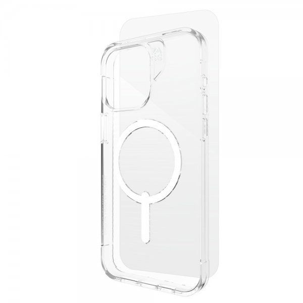 iPhone 15 Pro Max Skal med Skärmskydd Luxe Snap & Glass