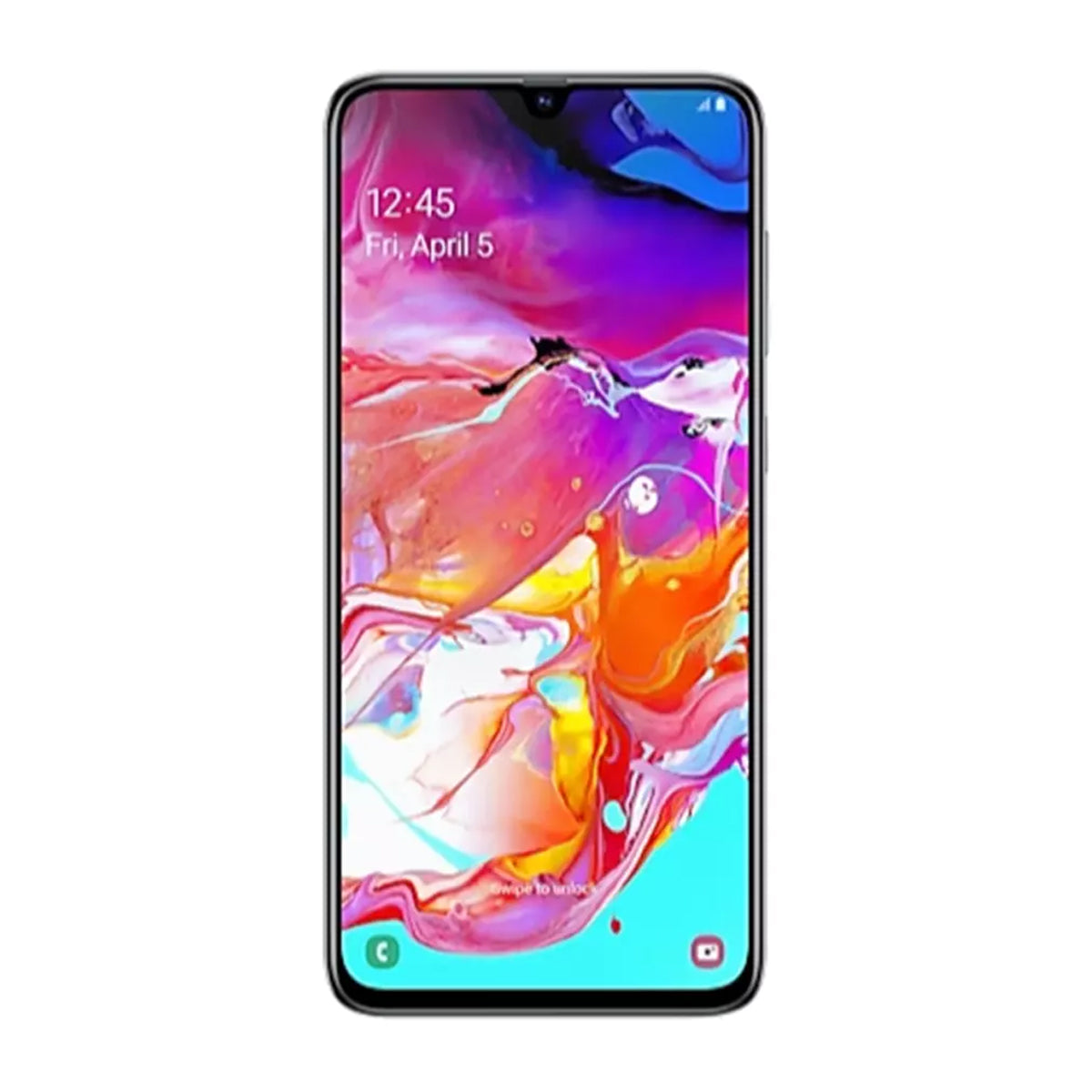 Brukt Samsung Galaxy A70 128GB Hvit – Brukt stand
