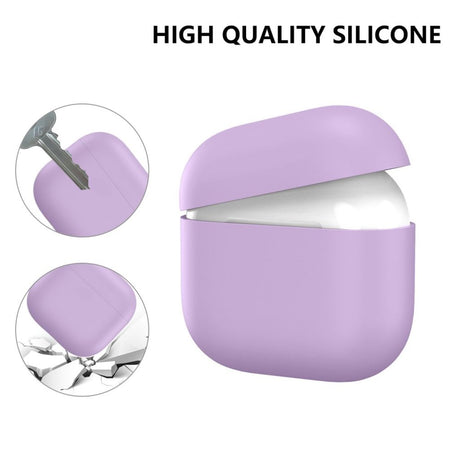 Ahastyle AirPods 4/5 Deksel Silikon Lilla