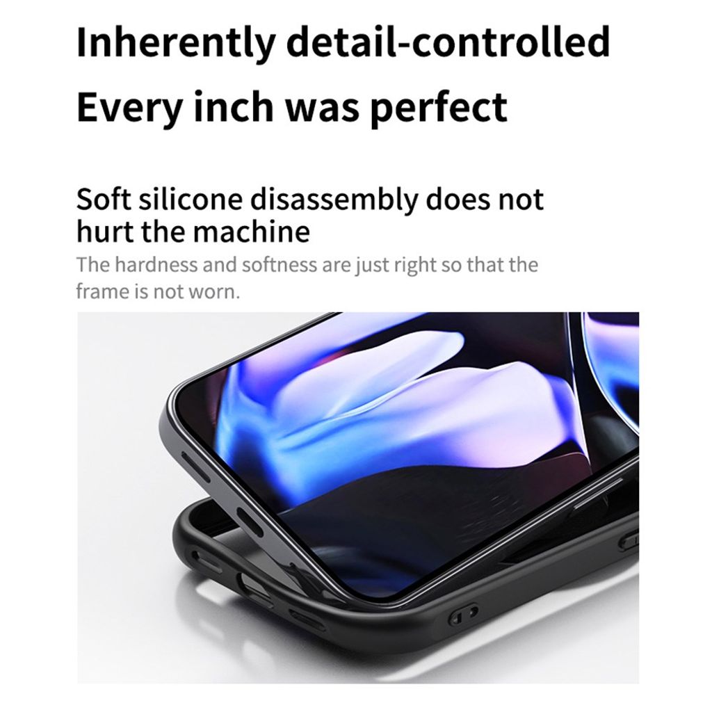 Google Pixel 11 Pro XL Deksel MagSafe ring Svart
