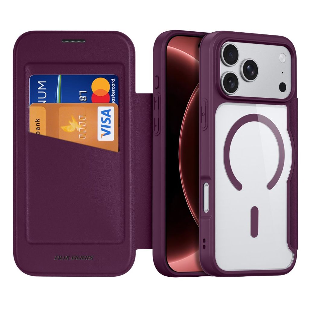 Dux Ducis iPhone 17 Pro Max/18 Pro Max Etui Skin X Pro Series MagSafe Rød