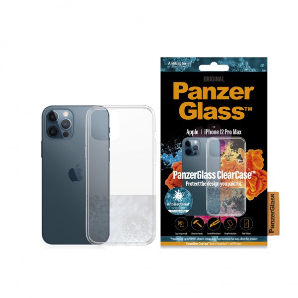 PanzerGlass iPhone 12 Pro Max Deksel ClearCase