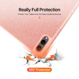 Dux Ducis Samsung Galaxy Tab S11 Ultra/S12 Ultra Etui DOMO Series Rosa