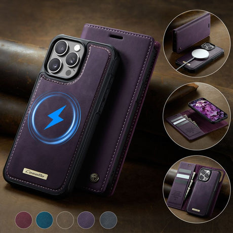 CaseMe iPhone 15 Pro Max Etui C49 Series Lilla