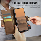 CaseMe Samsung Galaxy Z Fold 8 Ultra Etui 023 Series Brun