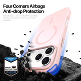 Dux Ducis iPhone 17 Pro/iPhone 18 Pro Deksel Yind Series MagSafe Rosa