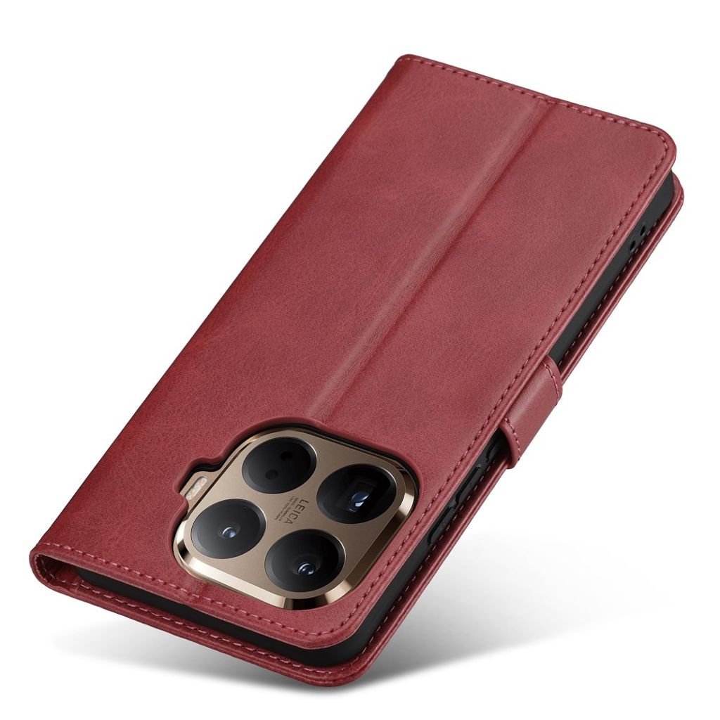 Lc.Imeeke Xiaomi 17T Etui med Kortlomme Stativfunksjon Rosa