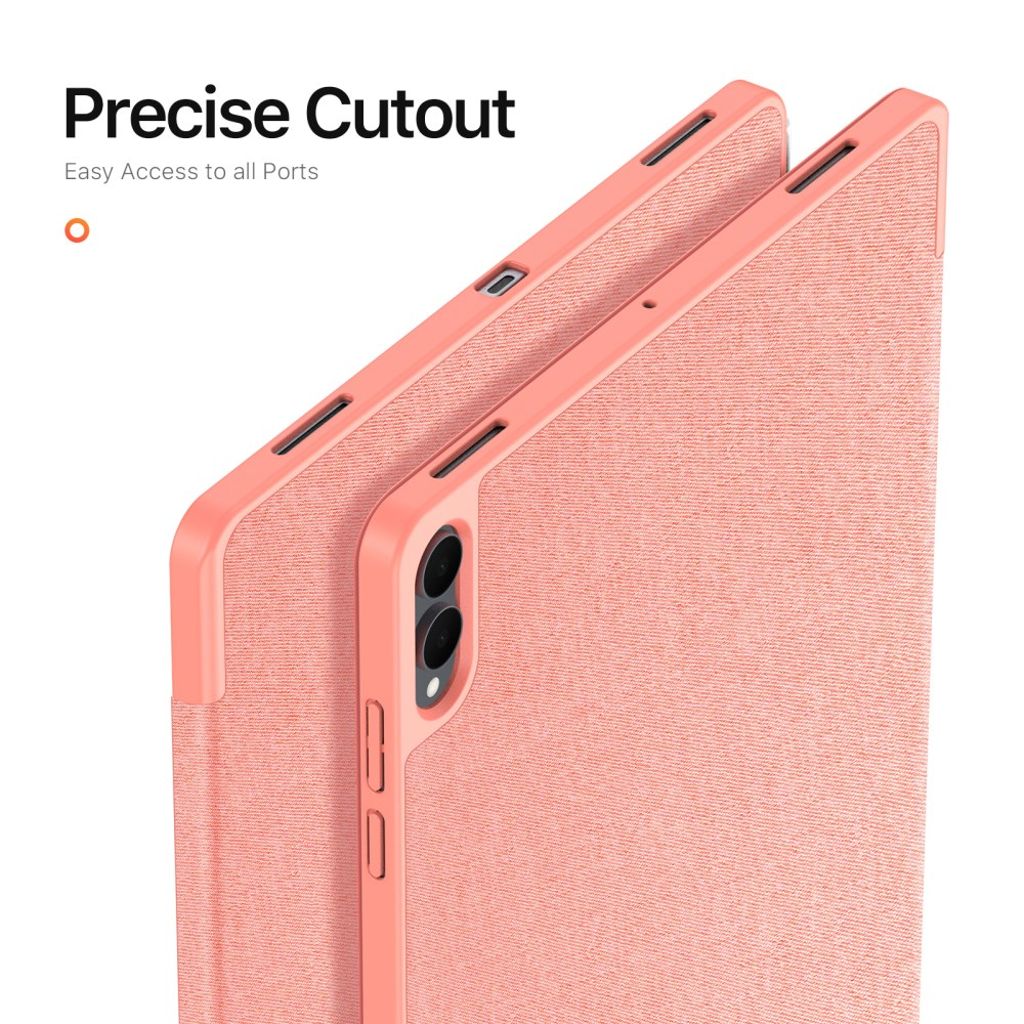 Dux Ducis Samsung Galaxy Tab S11 Ultra/S12 Ultra Etui DOMO Series Rosa