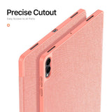 Dux Ducis Samsung Galaxy Tab S11 Ultra/S12 Ultra Etui DOMO Series Rosa