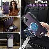 CaseMe iPhone 15 Etui C49 Series Lilla