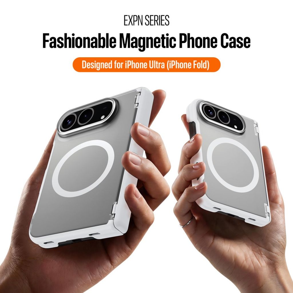 Dux Ducis iPhone Duo Deksel EXPN Series MagSafe Hvit