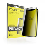 Copter iPhone 12/iPhone 12 Pro Skjermbeskytter Exoglass Curved Privacy