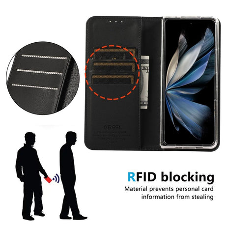 ABEEL Google Pixel 11 Pro Fold Etui RFID-beskyttelse Svart