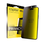 Copter iPhone 16 Pro Max Skjermbeskytter Exoglass Flat Privacy