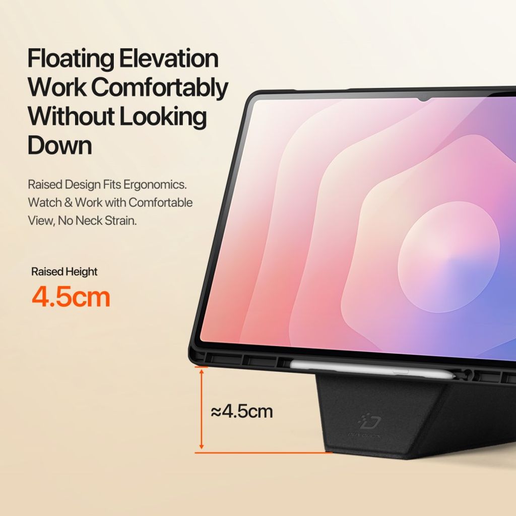 Dux Ducis Samsung Galaxy Tab S11 Ultra/S12 Ultra Etui Vers Series Svart