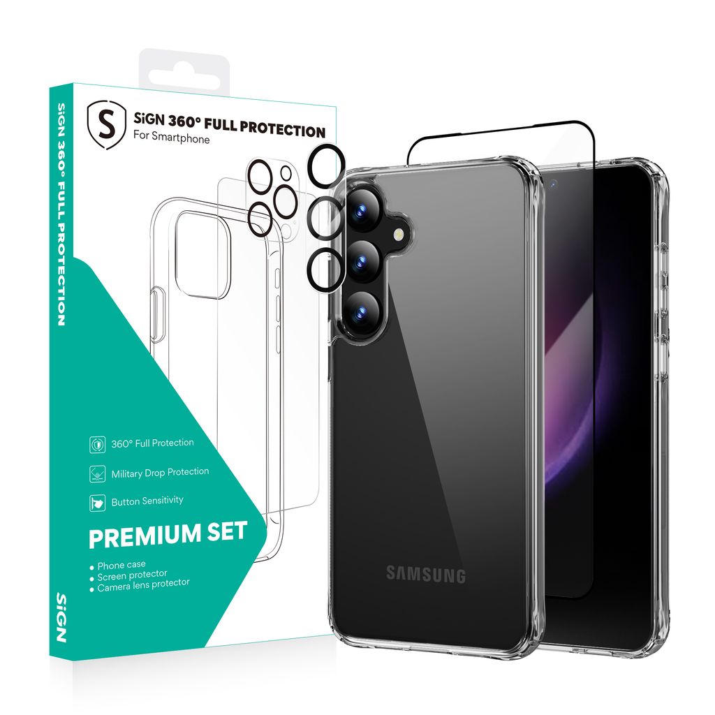 SiGN Samsung Galaxy S25 360 Komplett Skyddspaket