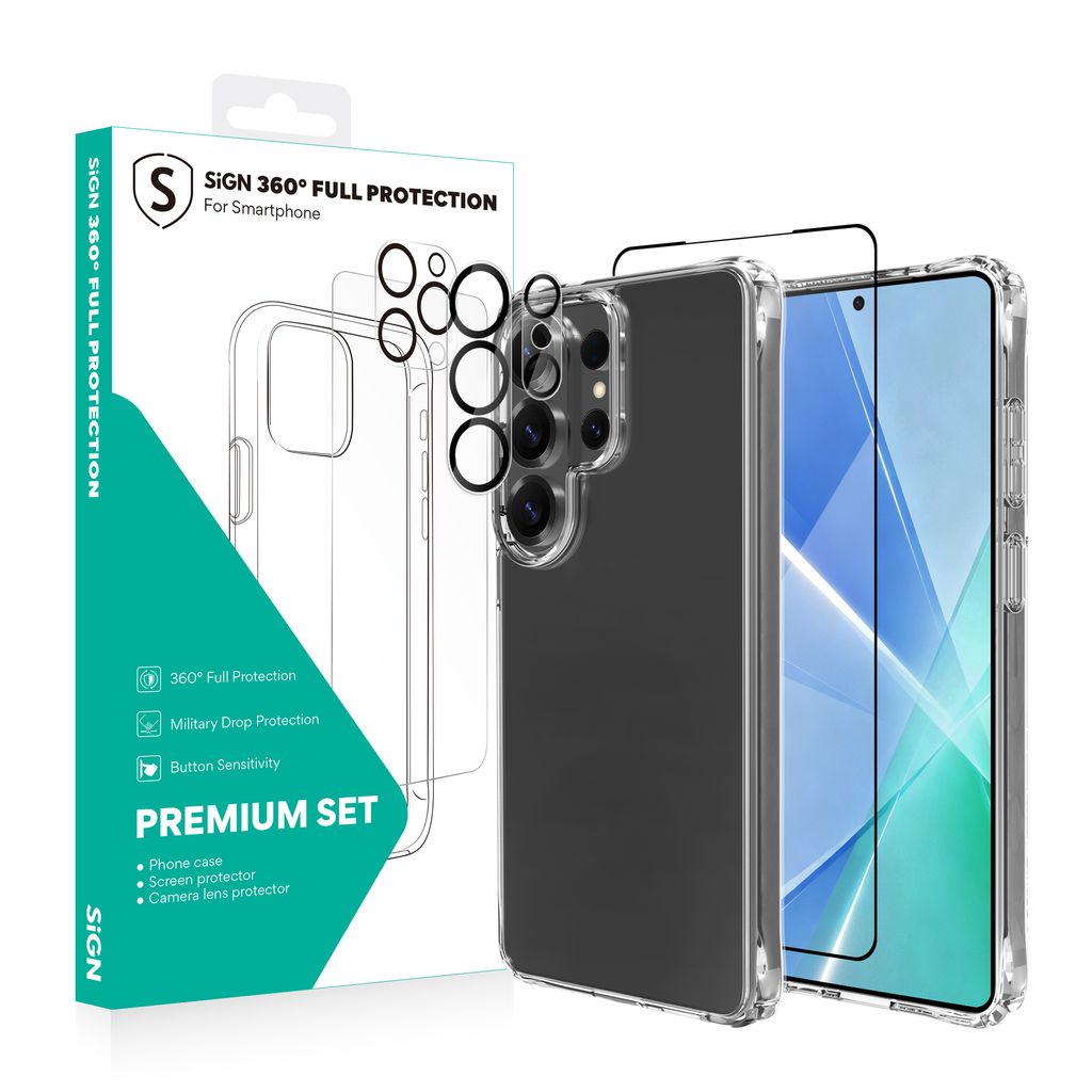 SiGN Samsung Galaxy S26 Ultra 360 Komplett Skyddspaket