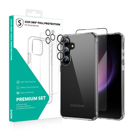 SiGN Samsung Galaxy S26 Plus 360 Komplett Skyddspaket