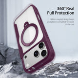 Dux Ducis iPhone 17 Pro Max/18 Pro Max Etui Skin X Pro Series Kickstand MagSafe Rød
