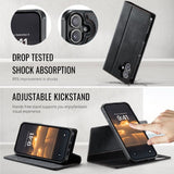 CaseMe iPhone 17 Etui C49 Series Svart