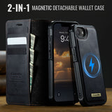 CaseMe iPhone 16e/iPhone 17e Etui C49 Series Svart