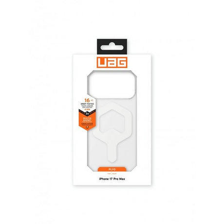 Urban Armor Gear (UAG) iPhone 17 Pro Max/iPhone 18 Pro Max Deksel Plyo MagSafe Ice Hvit