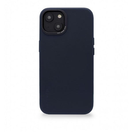 Decoded iPhone 14 Plus Deksel Leather Backcover Navy