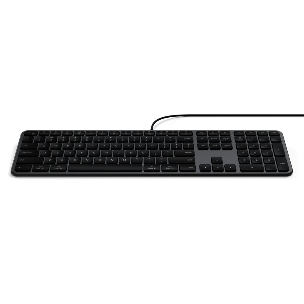 Satechi kablet Tastatur Slim LX3 USB-C/USB-A Svart