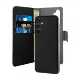Puro Samsung Galaxy A35 Etui Wallet Detachable 2 in 1 Svart