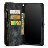 CaseMe iPhone 11 Etui 008 Series Avtakbart Deksel Grå