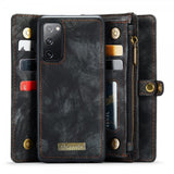CaseMe Samsung Galaxy S20 FE Etui 008 Series Avtakbart Deksel Grå