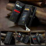 CaseMe Samsung Galaxy S21 Etui 008 Series Avtakbart Deksel Svart