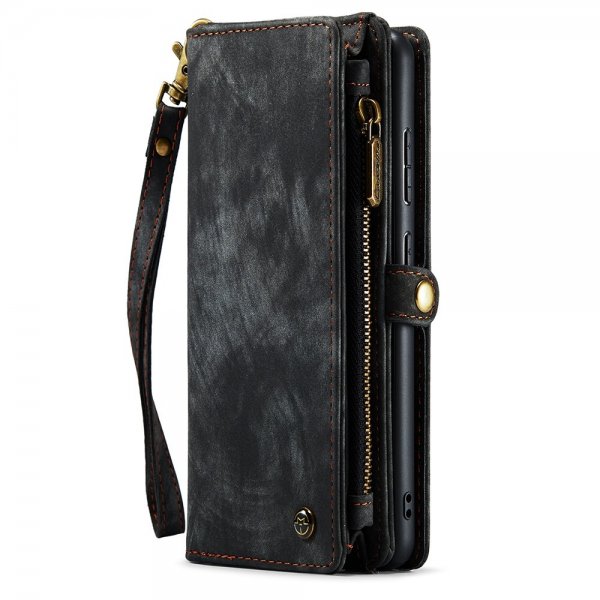 CaseMe Samsung Galaxy S21 Etui 008 Series Avtakbart Deksel Svart