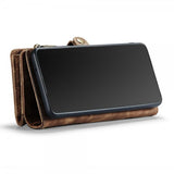 CaseMe Samsung Galaxy S21 Etui 008 Series Avtakbart Deksel Brun