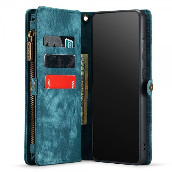 CaseMe Samsung Galaxy A52/A52s 5G Etui 008 Series Avtakbart Deksel Petrol