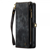 CaseMe Samsung Galaxy S21 FE Etui 008 Series Avtakbart Deksel Svart