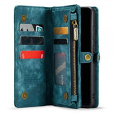 CaseMe Samsung Galaxy S21 FE Etui 008 Series Avtakbart Deksel Petrol