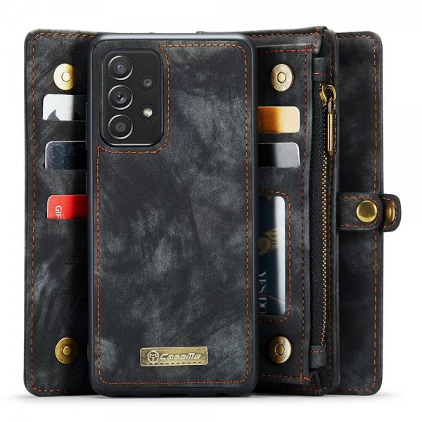 CaseMe Samsung Galaxy A32 5G Etui 008 Series Avtakbart Deksel Svart