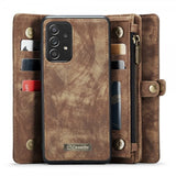 CaseMe Samsung Galaxy A53 5G Etui 008 Series Avtakbart Deksel Brun