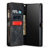 CaseMe Samsung Galaxy S22 Etui 008 Series Avtakbart Deksel Svart