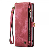 CaseMe Samsung Galaxy S22 Etui 008 Series Avtakbart Deksel Rød