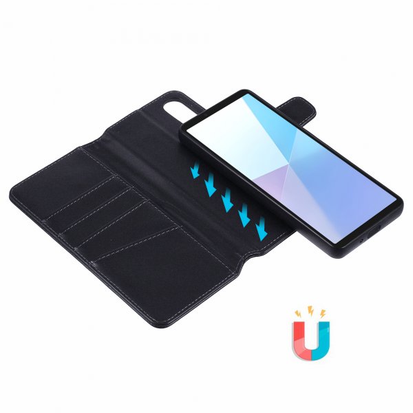 Nordic Covers Sony Xperia 10 VI Etui MagLeather Raven Black