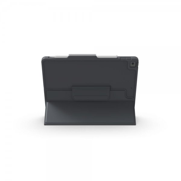 Zagg iPad 10.2 Etui med tastatur Pro Keys with Trackpad Nordic Svart Grå