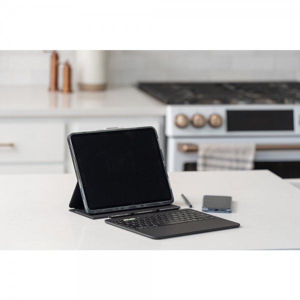 Zagg iPad Air 11 (M2/M3) Etui Med tastatur Pro Keys 2 Nordic Layout Svart